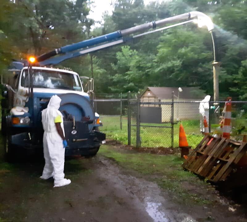 Vactruck-tyvek